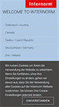 Mobile Screenshot of internorm.com